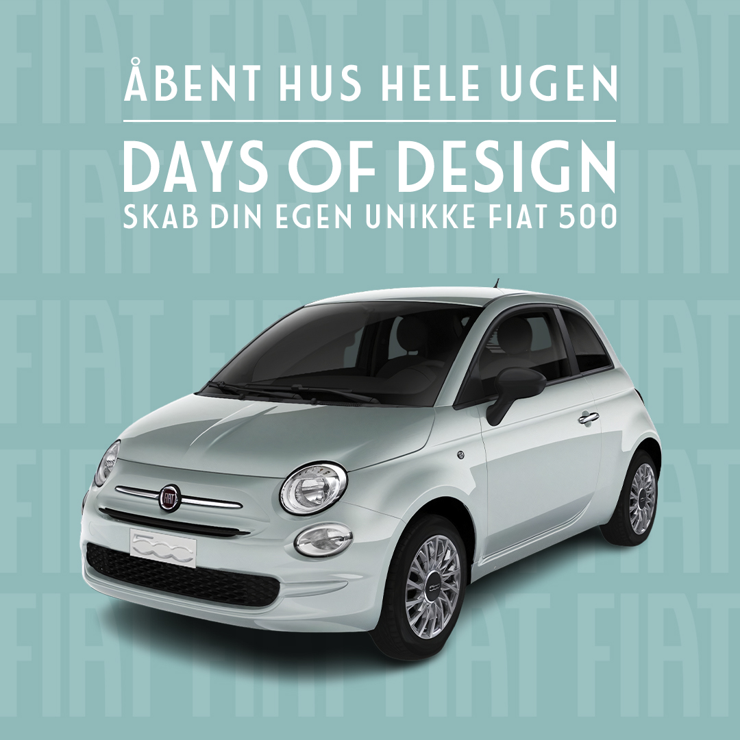 Facebook - 500 Vita (134.990) - Days of design - Åbent Hus - Uge 34 21.08.2023
