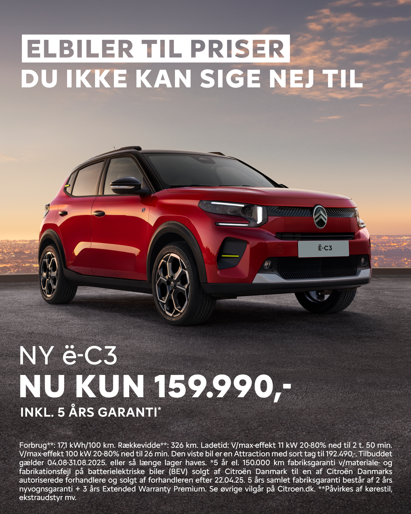 Facebook_ Citroën ë-C3 (Spar 20.000) - Uge 32 04.08.2025