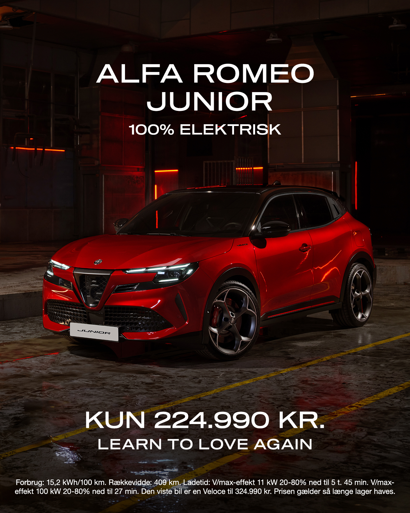 U27 - FB annonce, Alfa Romeo kontant (still) 26.07.2026